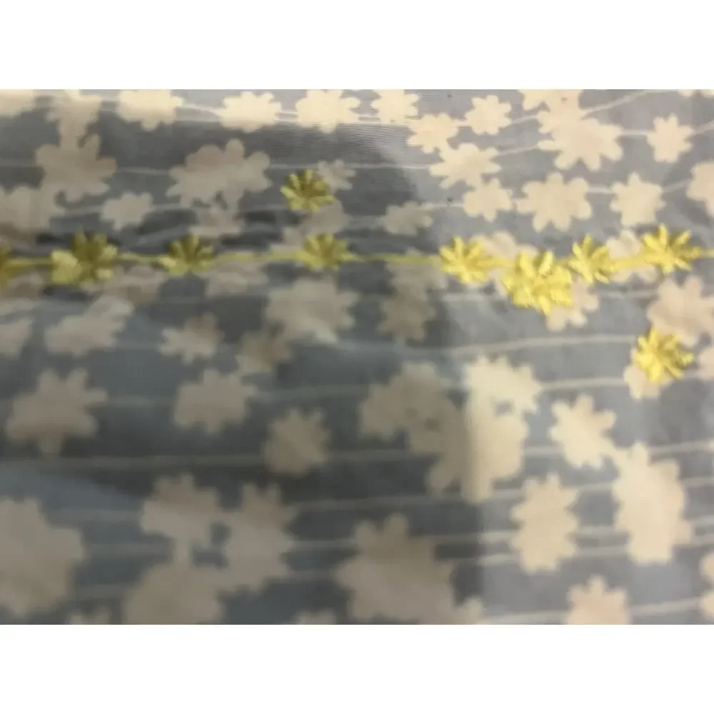 Macy’s Style Co home Twin Duvet cover embroidered flowers Floral French Country